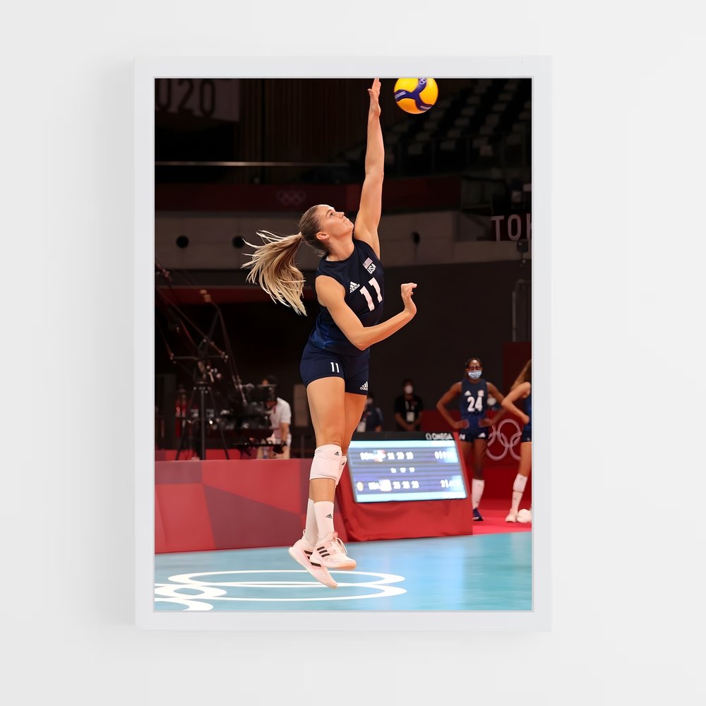 ap-volleyball world championships-4 cadre Blanc