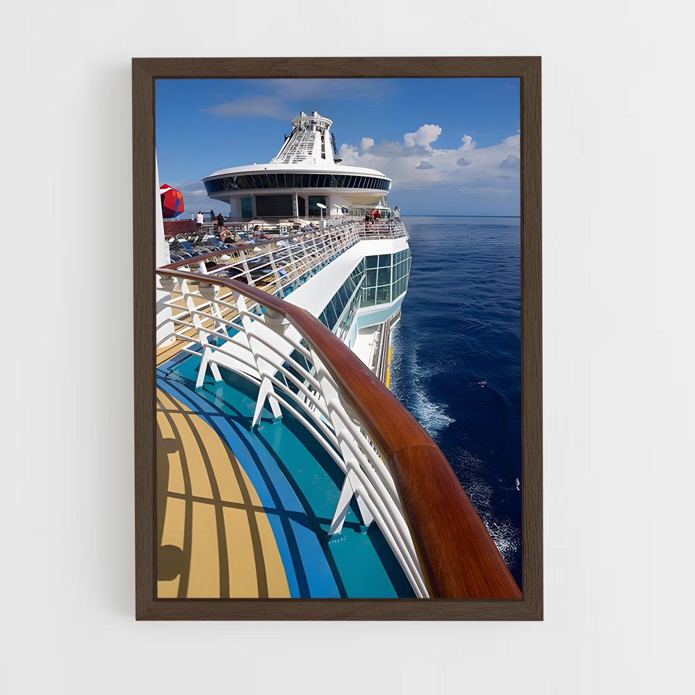 ap-voyager of the seas-1 cadre Bois foncé