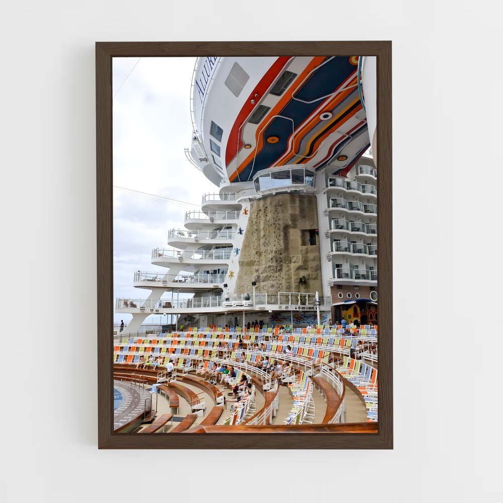 ap-voyager of the seas-6 cadre Bois foncé