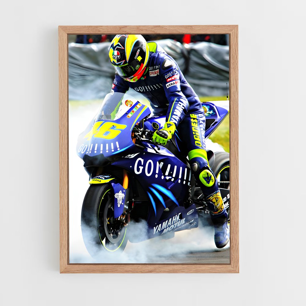 ap-vr46 racing team-5 cadre Bois clair
