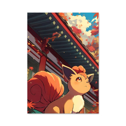 Poster Vulpix en Ville