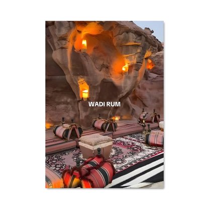 Poster Oasis de Coussins