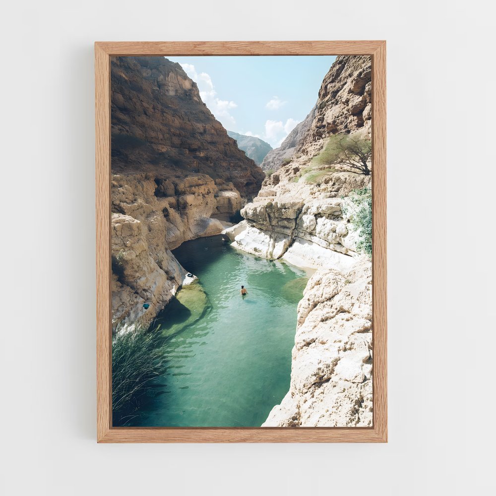 ap-wadi shab-2 cadre Bois clair