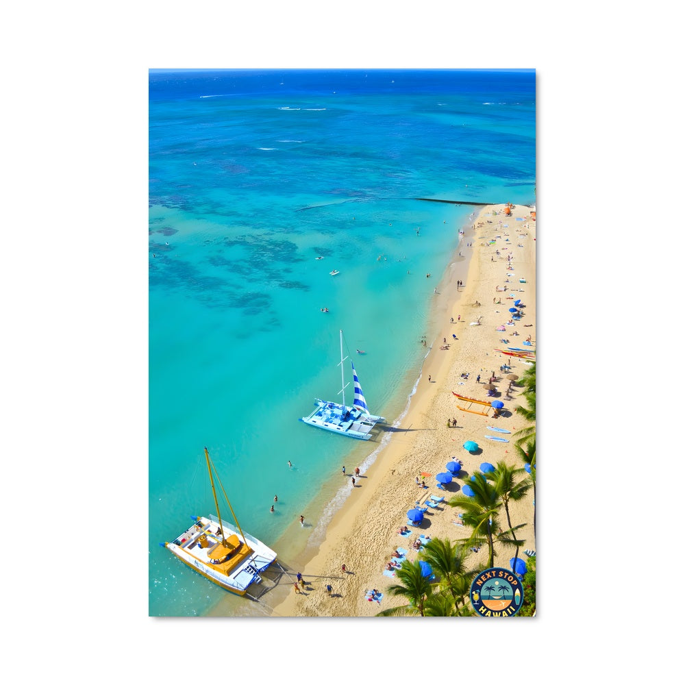 Poster Paradis de Waikiki