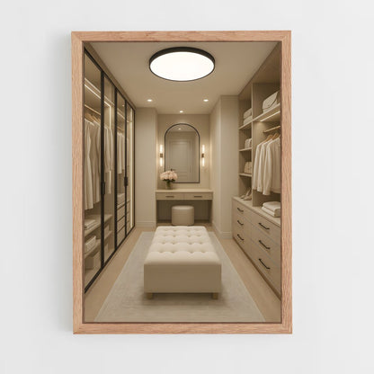 ap-walk-in closet-11 cadre Bois clair