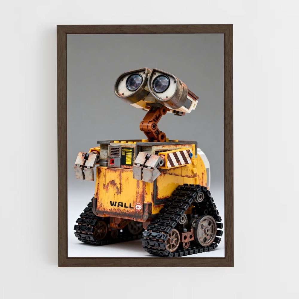 ap-wall-e-3 cadre Bois foncé