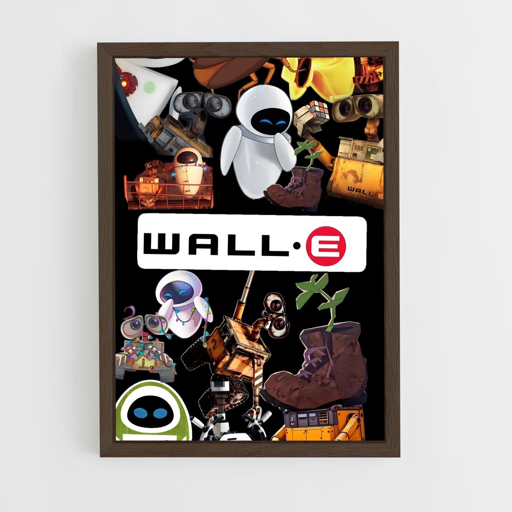 ap-wall-e-5 cadre Bois foncé
