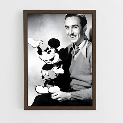 ap-walt disney-1 cadre Bois foncé