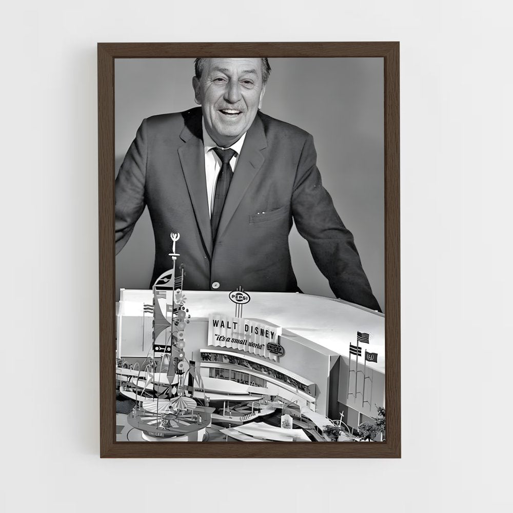 ap-walt disney-3 cadre Bois foncé