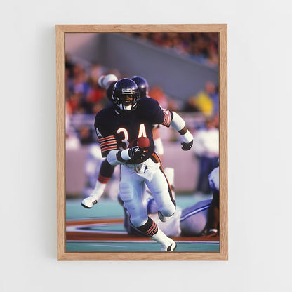 ap-walter payton-5 cadre Bois clair