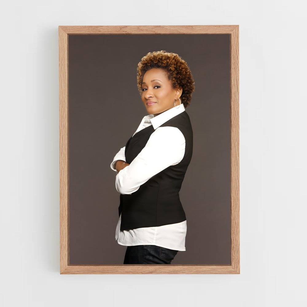 ap-wanda sykes-2 cadre Bois clair