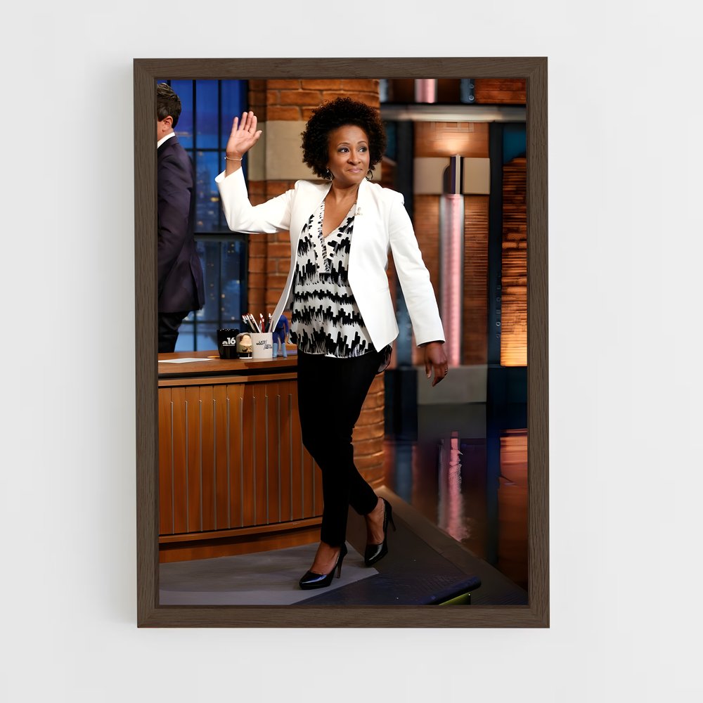 ap-wanda sykes-4 cadre Bois foncé