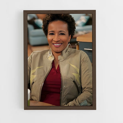 ap-wanda sykes-6 cadre Bois foncé
