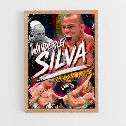 ap-wanderlei silva-3 cadre Bois clair