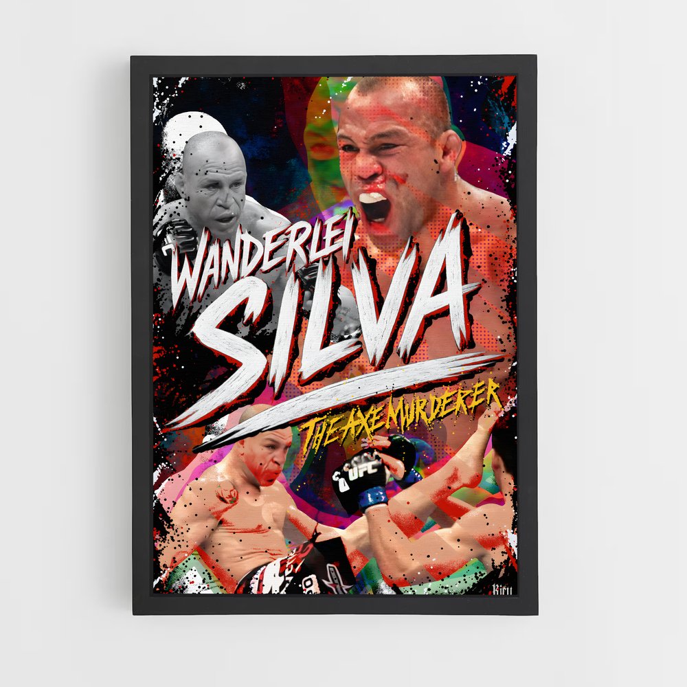 ap-wanderlei silva-3 cadre Noir