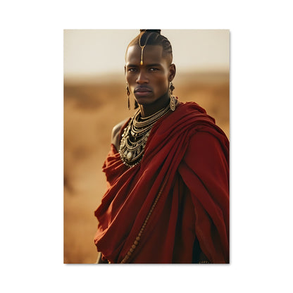 Poster Nomade du Désert
