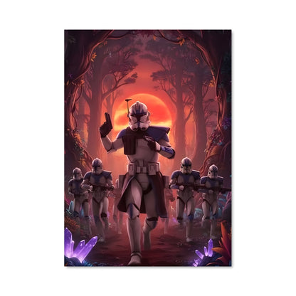 Poster Clone Wars Saga