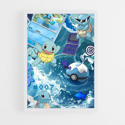 ap-wartortle-2 cadre Blanc