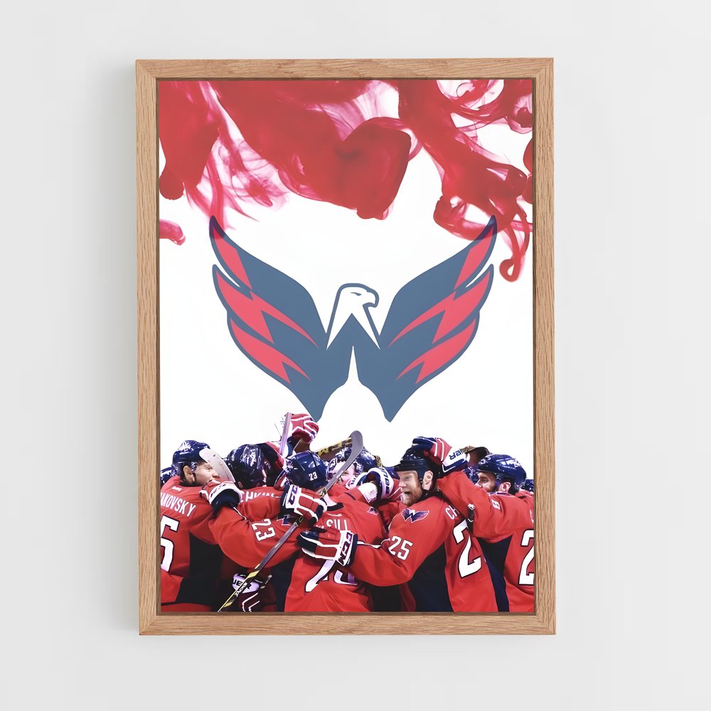 ap-washington capitals-1 cadre Bois clair