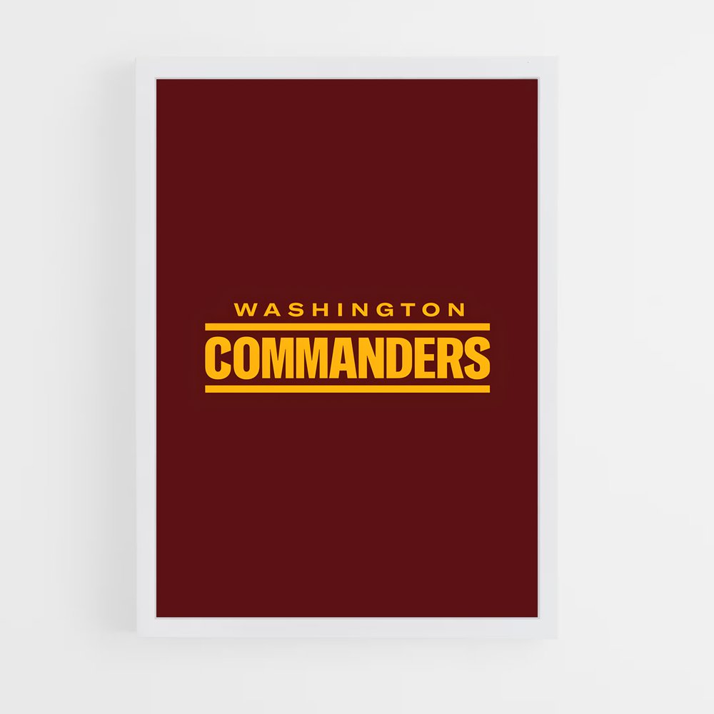 ap-washington commanders-2 cadre Blanc