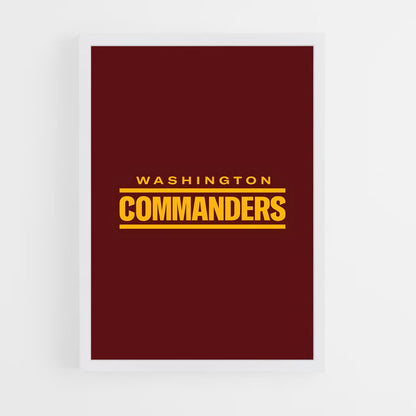 ap-washington commanders-2 cadre Blanc