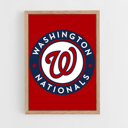 ap-washington nationals-6 cadre Bois clair