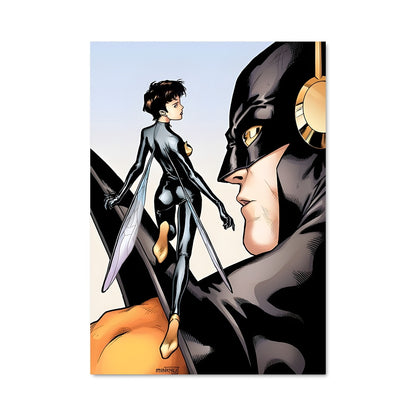 Poster Wasp et Batgirl