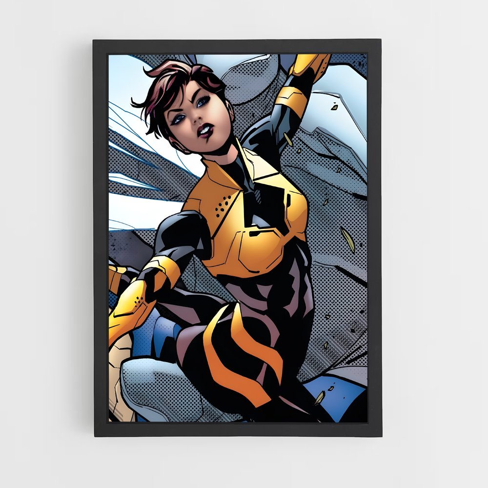 ap-wasp janet van dyne-3 cadre Noir