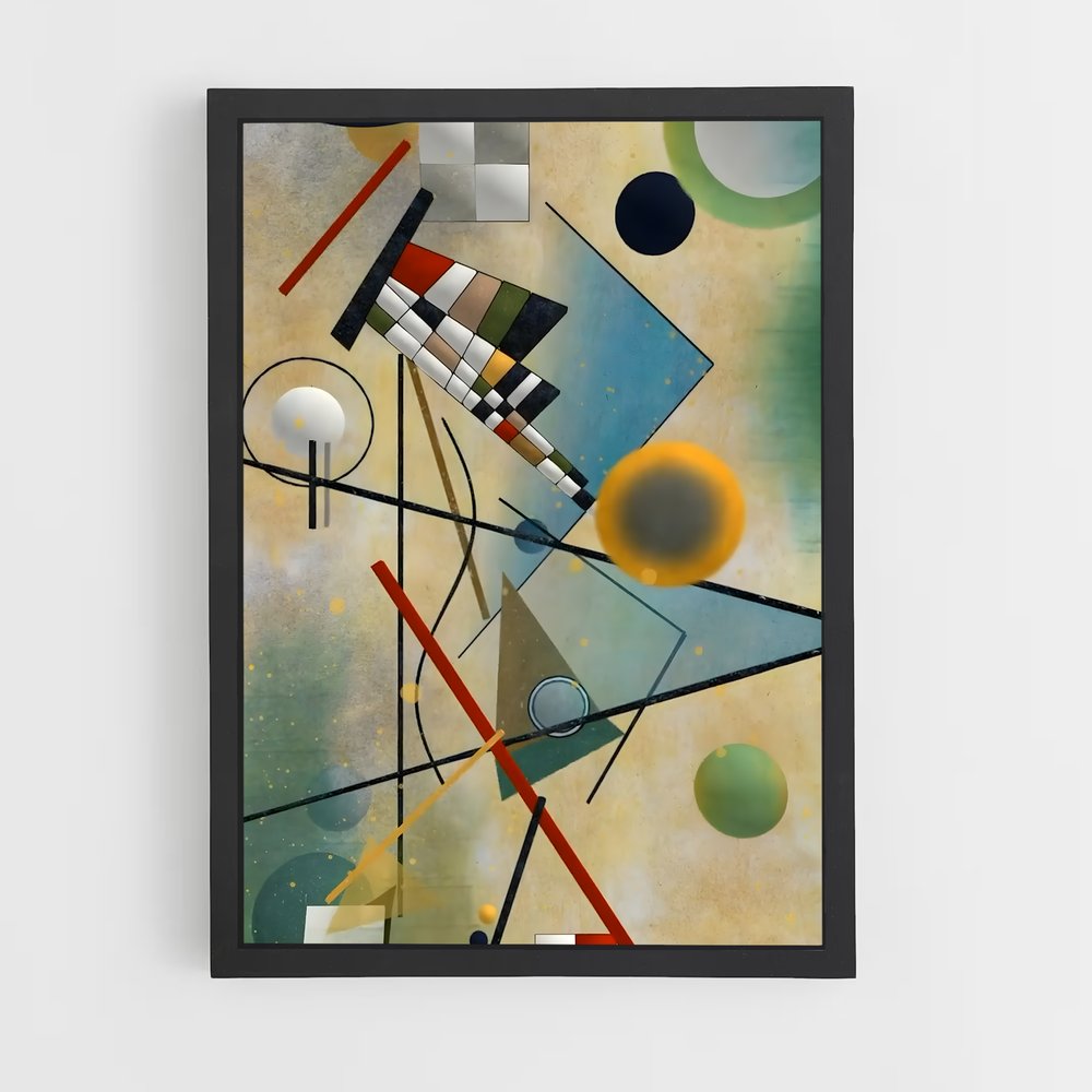 ap-wassily kandinsky-7 cadre Noir