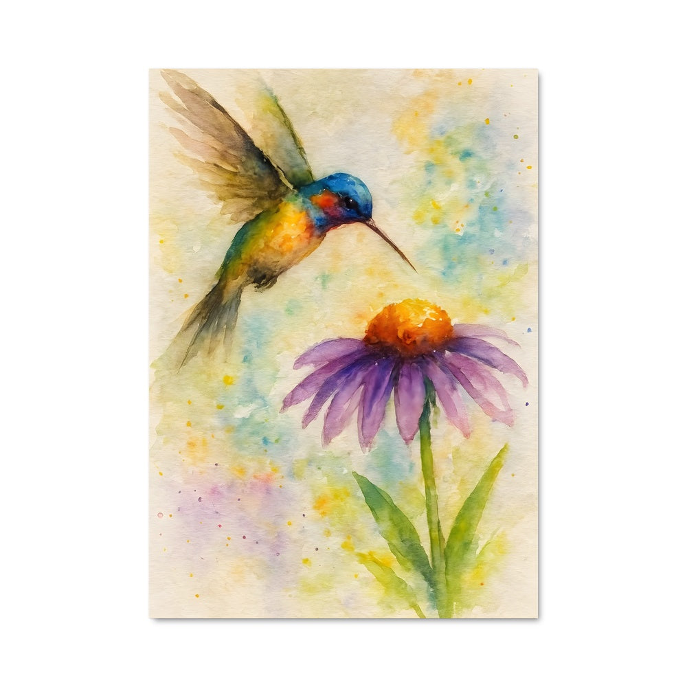 Poster Colibri Éthéré