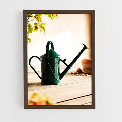 ap-watering can-6 cadre Bois foncé