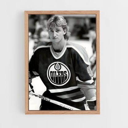 ap-wayne gretzky-10 cadre Bois clair