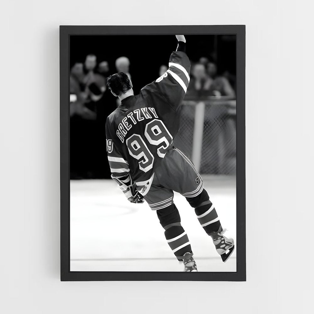 ap-wayne gretzky-4 cadre Noir