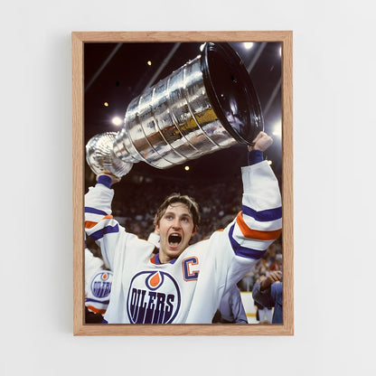 ap-wayne gretzky-9 cadre Bois clair