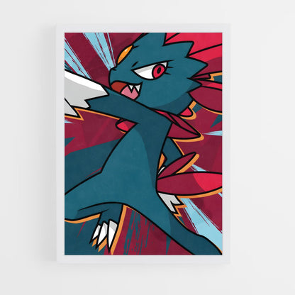 ap-weavile-2 cadre Blanc