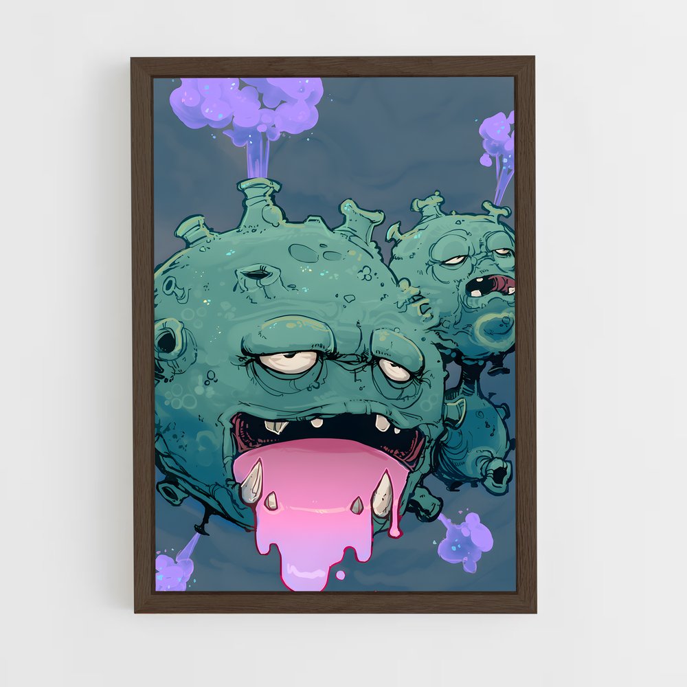 ap-weezing-1 cadre Bois foncé