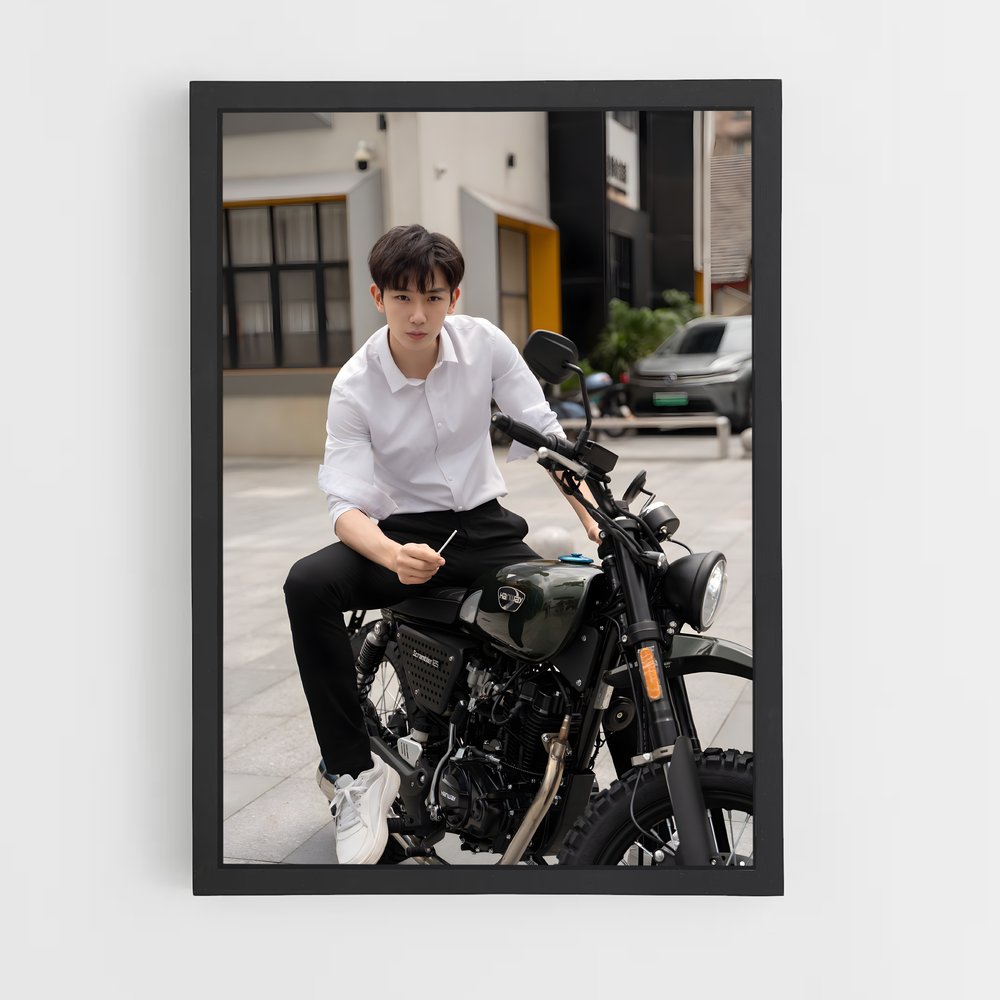 ap-wen jie-8 cadre Noir