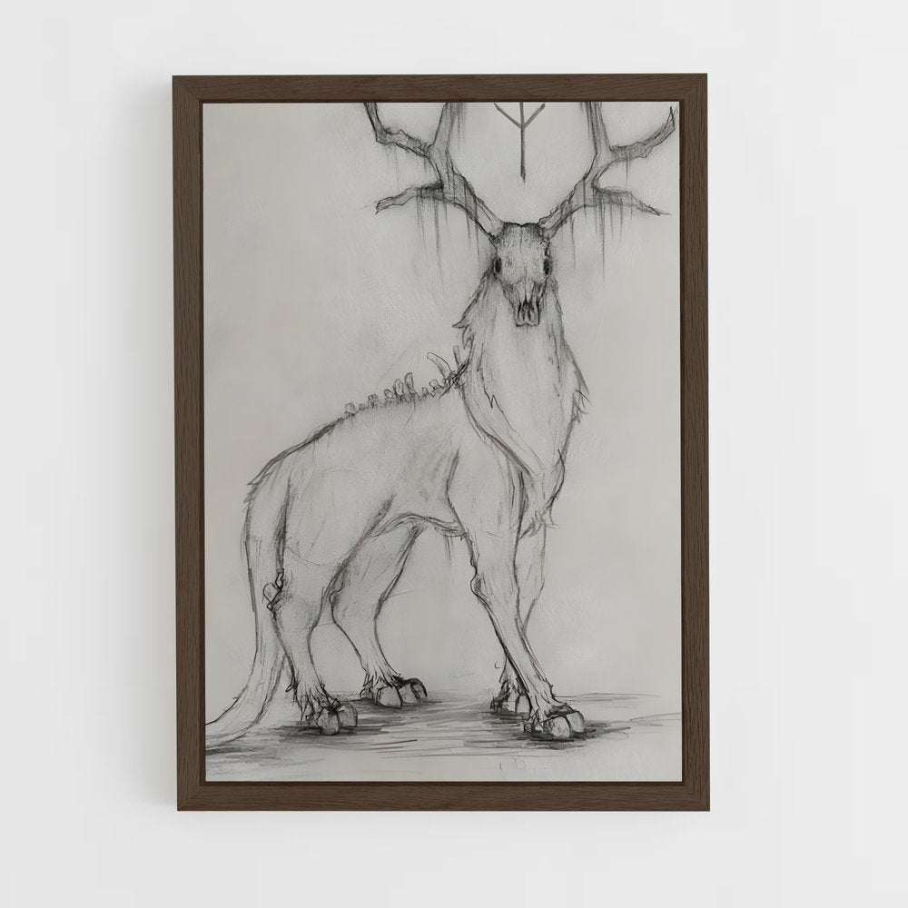 ap-wendigo-5 cadre Bois foncé