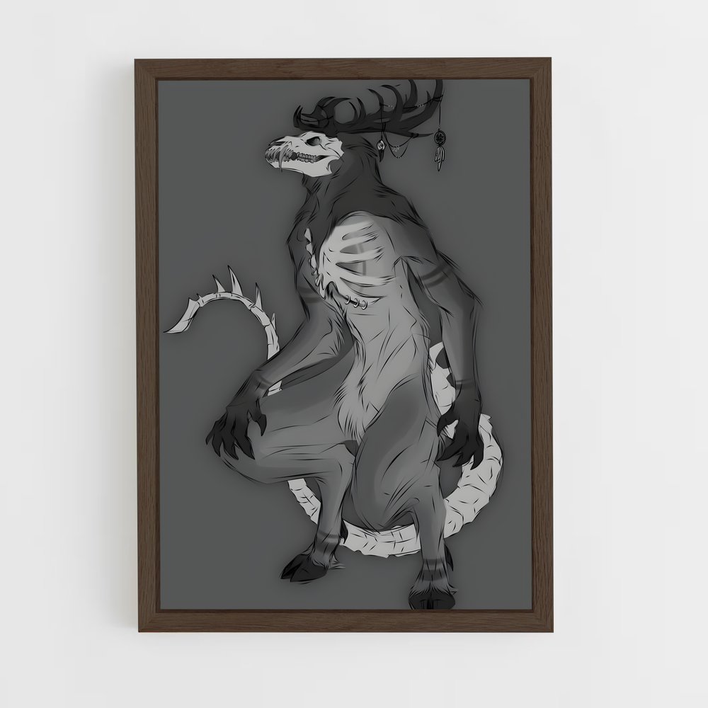 ap-wendigo-6 cadre Bois foncé