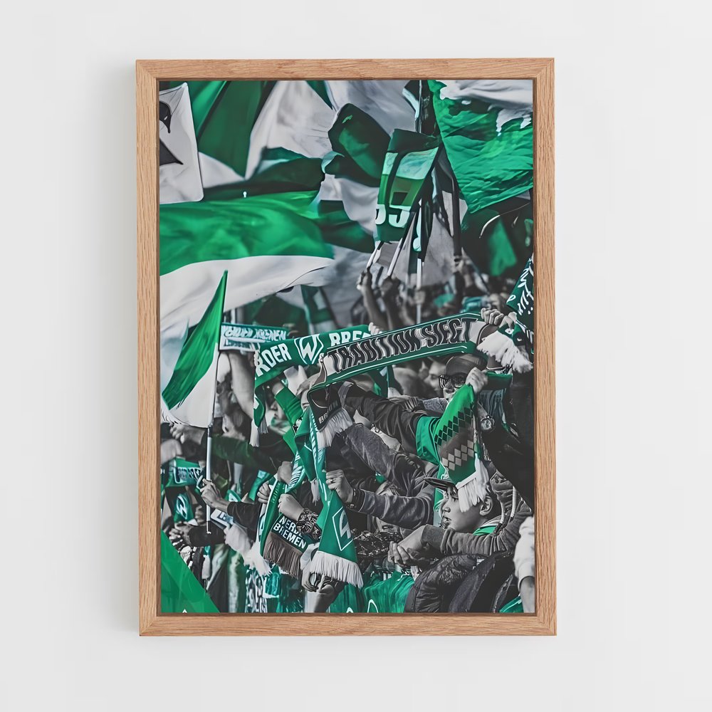 ap-werder bremen-9 cadre Bois clair