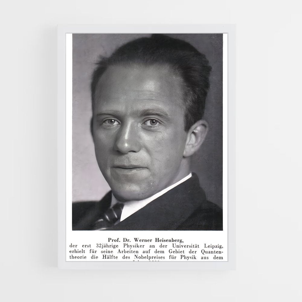 ap-werner heisenberg-1 cadre Blanc