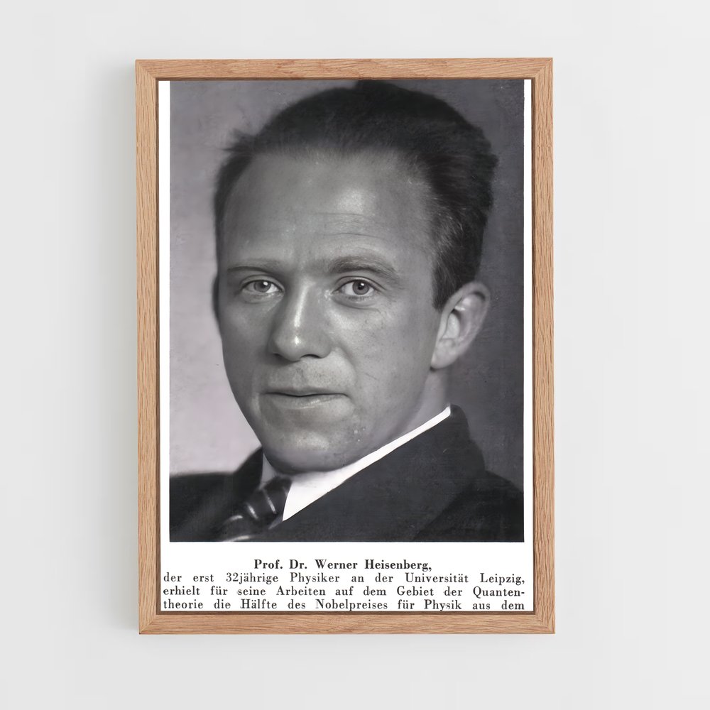ap-werner heisenberg-1 cadre Bois clair