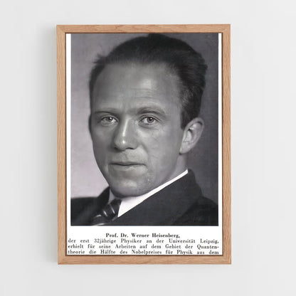 ap-werner heisenberg-1 cadre Bois clair