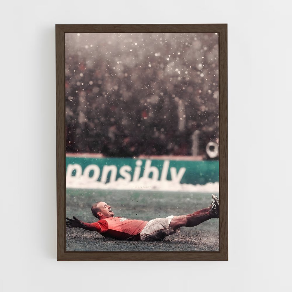 ap-wesley sneijder-5 cadre Bois foncé