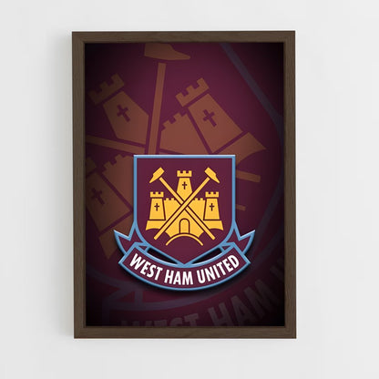ap-west ham united fc-4 cadre Bois foncé