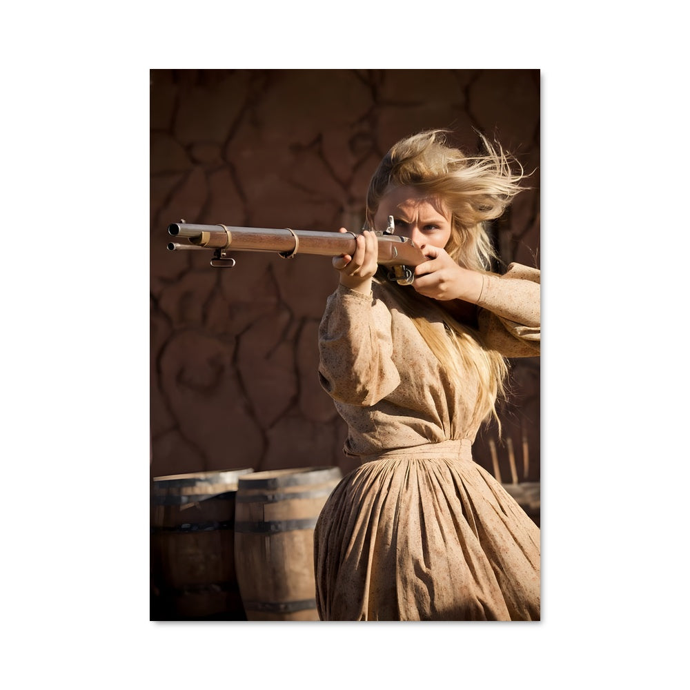 Poster Femme du Far West
