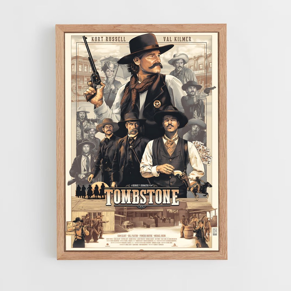 ap-western movie-2 cadre Bois clair