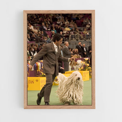 ap-westminster dog show-2 cadre Bois clair