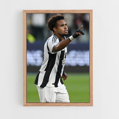 ap-weston mckennie-7 cadre Bois clair