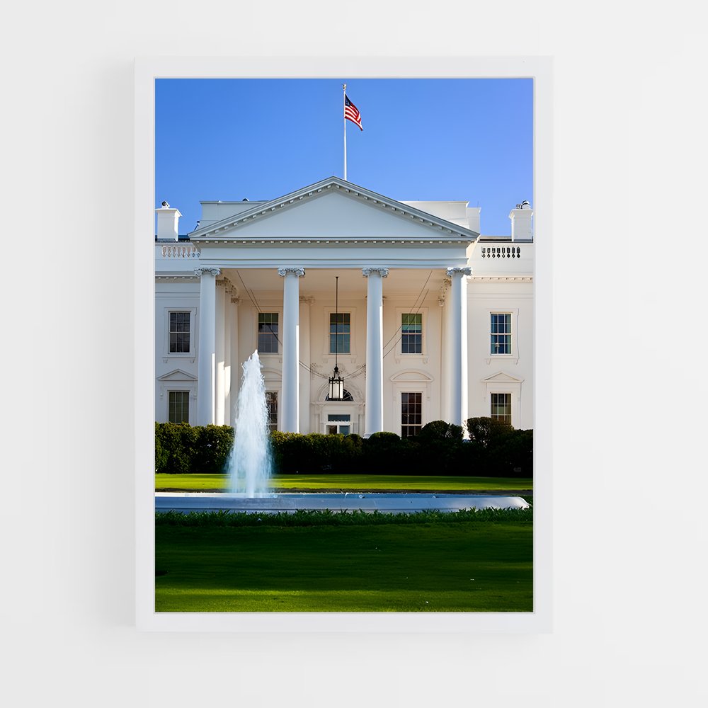 ap-white house-1 cadre Blanc
